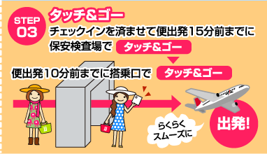 STEP3 タッチ＆ゴー