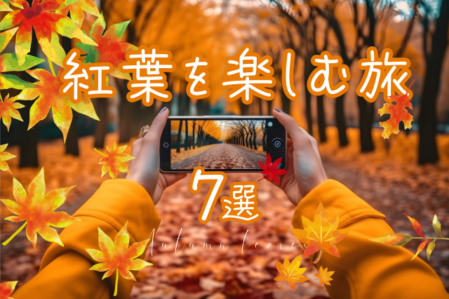 紅葉を楽しむ旅 7選
