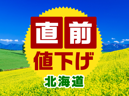 【北海道】直前値下げ