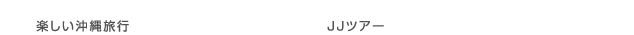 楽しい沖縄旅行 JJツアー