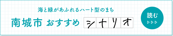 南城市おすすめシナリオ