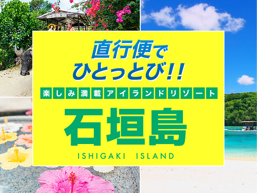 直行便でひとっ飛び！石垣島