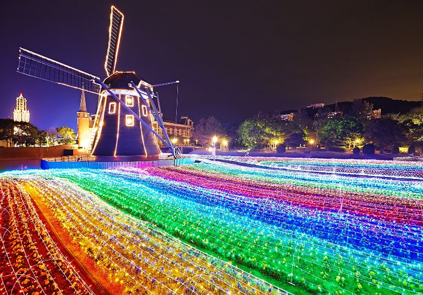 光の王国“ハウステンボス”と“長崎夜景満喫ホテル”ステイ