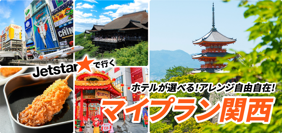 アレンジ自由自在！マイプラン関西