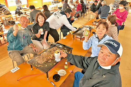 北海道名物ジンギスカンランチ