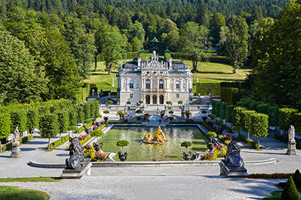 《世界遺産》リンダーホフ城
