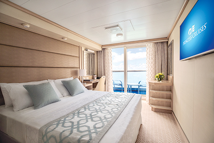 スカイ・プリンセス（海側バルコニー）