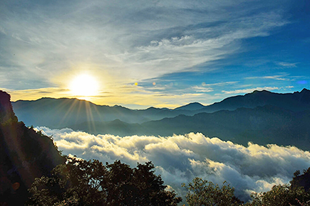 阿里山のご来光