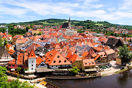 《世界遺産》チェスキー・クルムロフ歴史地区