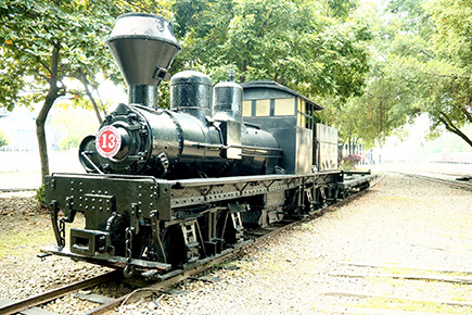 阿里山森林鉄路車庫