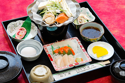 ホタテみそ貝焼き