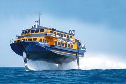 ジェットフォイル「つむぎ」