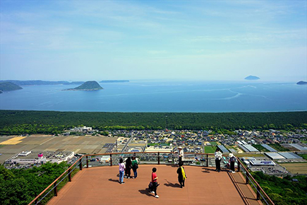 鏡山展望台
