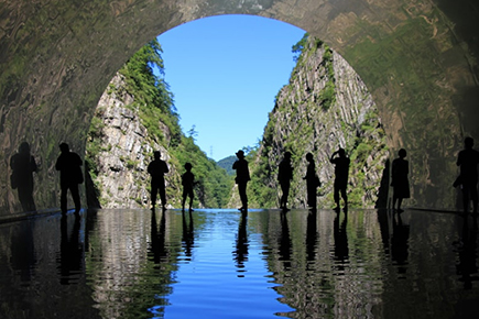清津峡渓谷トンネル