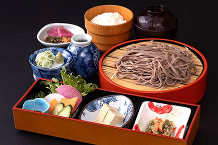 本格おそば定食