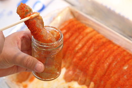 たらこ瓶詰め体験イメージ