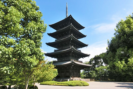 《世界遺産》東寺（五重塔）