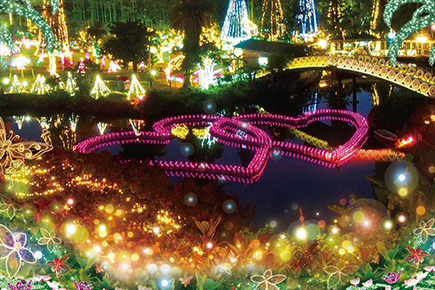 東南植物楽園・沖縄南国イルミネーション