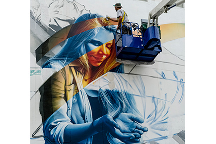 ウオールアート