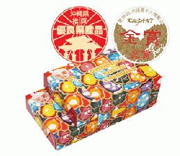 くがにちんすこう 小箱(16個入)2段式 32個入