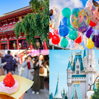 卒業旅行にオススメ♪ディズニーと東京を両方楽しむ東京観光モデルコース！