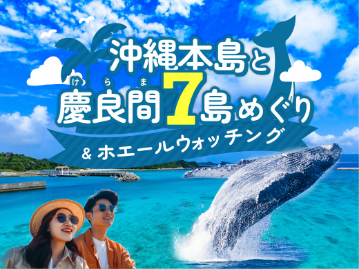 世界から愛される慶良間諸島7島めぐり！クジラと遭遇できる感動も沖縄